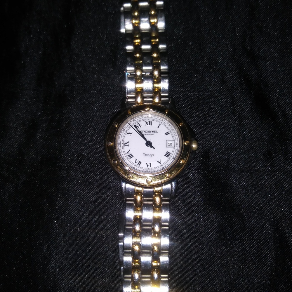 Raymond Weil $1000 Women Swiss Tango Two Tone PVD